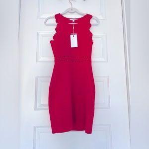 RED Dress size small with tag